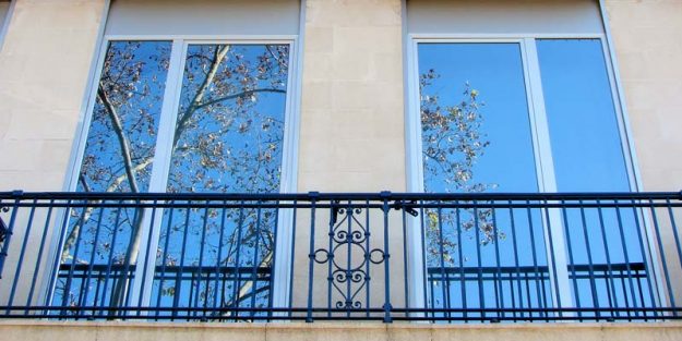 lamina espejo espía para proteger las ventanas