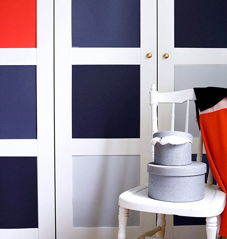 forrar-vinilo-puertas-colores2 forrar con vinilo las puertas de los armarios