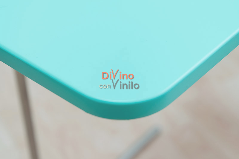 cómo forrar con vinilo cantos redondeados